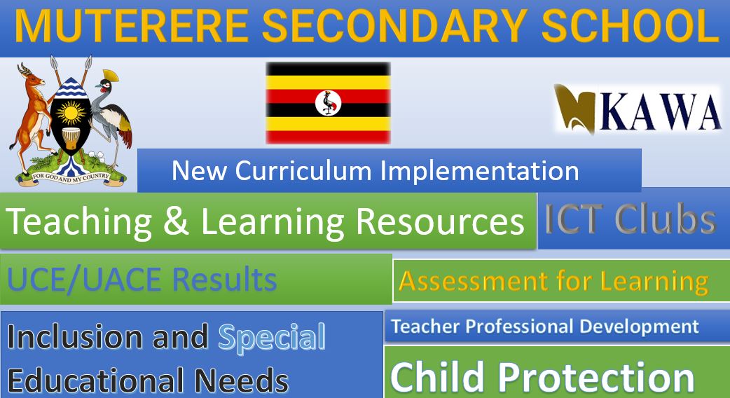 Muterere Secondary School New Curriculum Implementation, Teaching and Learning Resources, ICT Club, and Staff Professional Development.