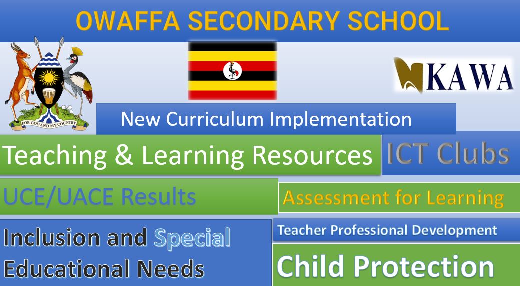 Owaffa Secondary School New Curriculum Implementation, Teaching and Learning Resources, ICT Club, and Staff Professional Development.