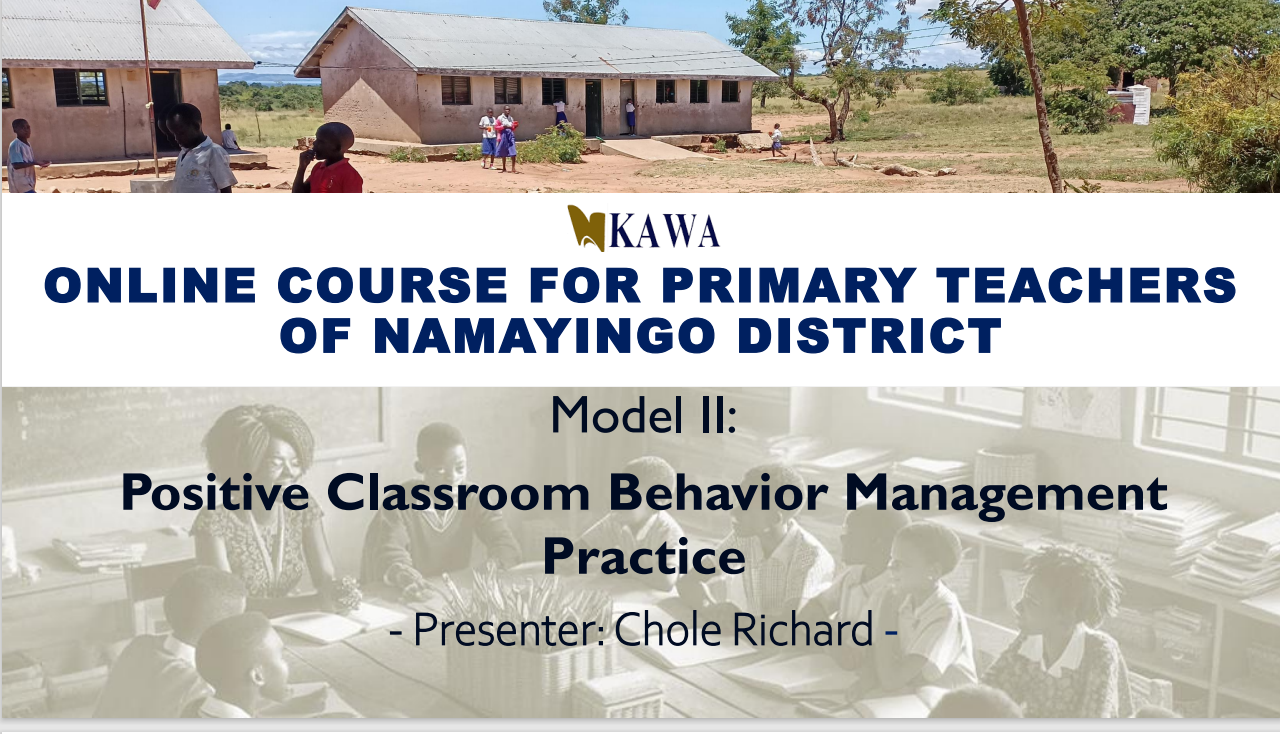 Positive Classroom Behaviour Management (PCBM)
